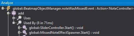 Analyzing BeatmapObjectManager Event Analyzing BeatmapObjectManager Event
